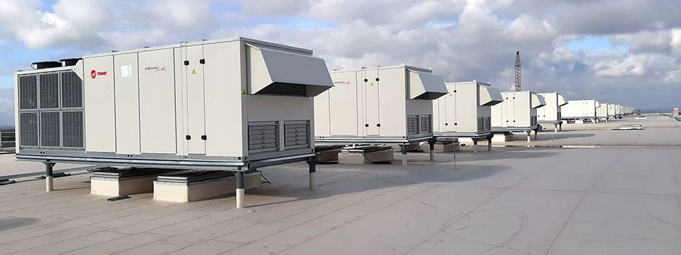 32 Trane rooftop units help logistics company achieve ambitious environmental goals