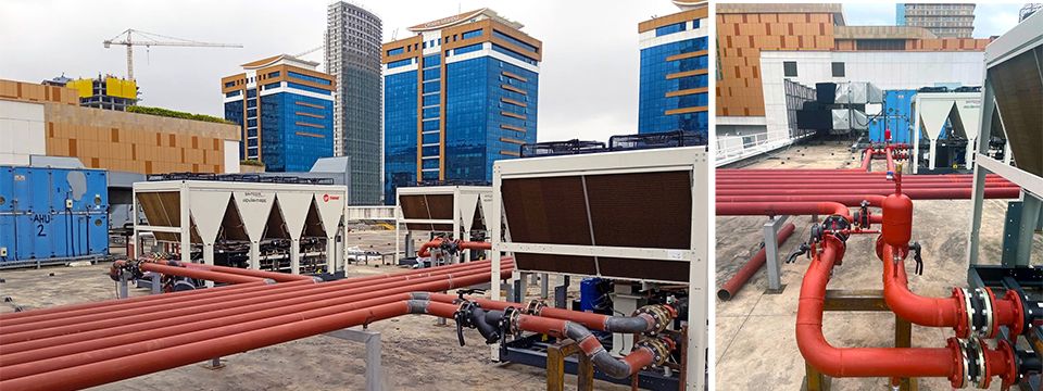 Trane EaaSy rental heat pumps dramatically boost energy efficiency for Istanbul shopping mall