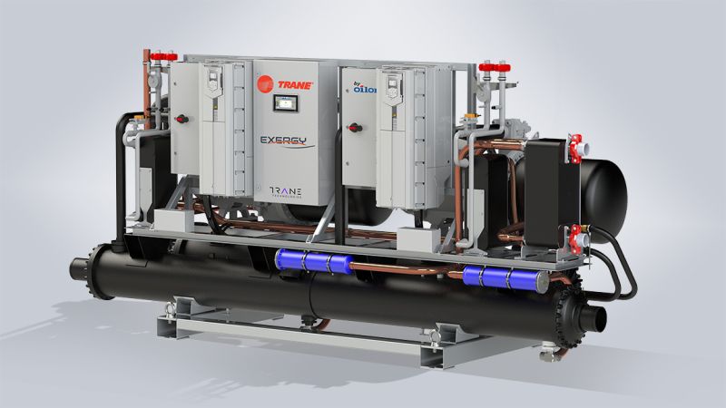 Exergy RE, P and S Series industrial Heat Pumps