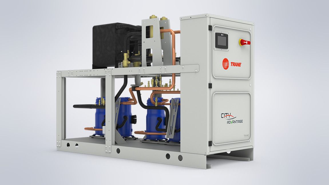 City Advantage CXWF GEO Water-to-Water Heat Pump reversible on refrigerant side